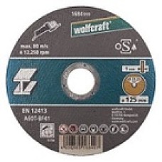 WOLFCRAFT – Rezací kotúč na kov, extra tenký 125x1mm