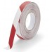 Protišmyková páska 25mm x 18,3m - červeno/bielá