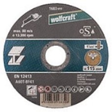 WOLFCRAFT – Rezací kotúč na kov, extra tenký 115x1mm