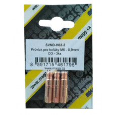 Prievlak pre horáky M6 - 0,9mm CO - 3ks