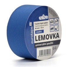 Lemovka - textilná lepiaca páska modrá 48mm x 10m