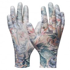 Záhradné rukavice s nitrilovou vrstvou MISS FLOWER veľkosť 8 - blister