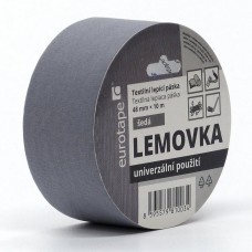 Lemovka - textilná lepiaca páska šedá 48mm x 10m