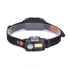 SOLIGHT - LED nabíjecie čelové svietidlo, 3W + COB,150 + 60lm, Li-ion
