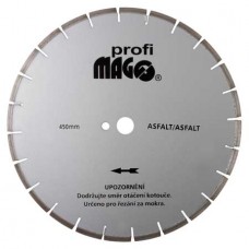 Magg PROFI - Diam.kot.segm. 450x3,6/10x25,4mm na asfalt