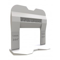 System Leveling - Nivelačná spona 1mm (100ks)