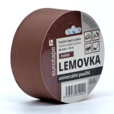 Lemovka - textilná lepiaca páska hnedá 48mm x 10m
